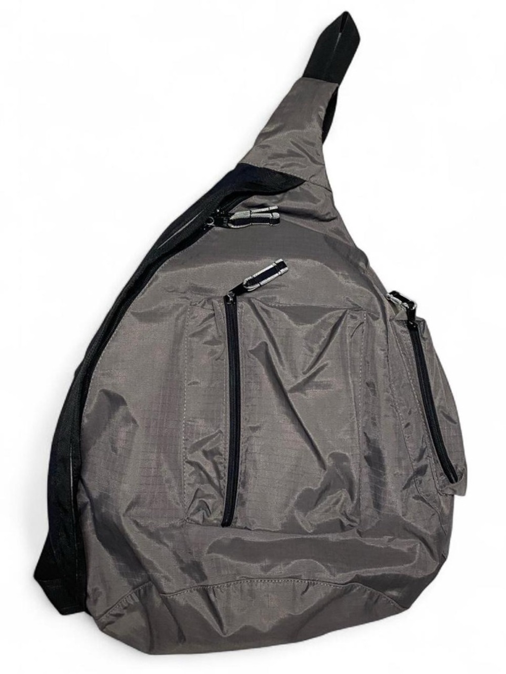 Y2K gap grey and black cross body shoulder bag